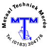 Logo MTM rond - zwarte tekst blauw logo